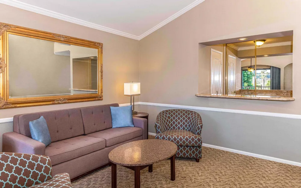 parlor room in king suites